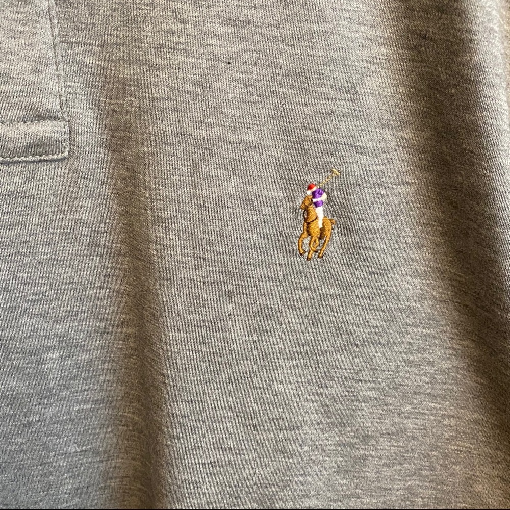 Ralph Lauren gray Polo - Picture 3 of 5